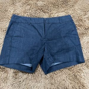 Ann Taylor Denim Shorts, Size 6